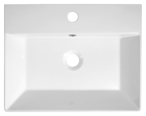 Aqualine Lavoar ceramic Aqualine, ORION, 49x38.6cm, alb, 27050