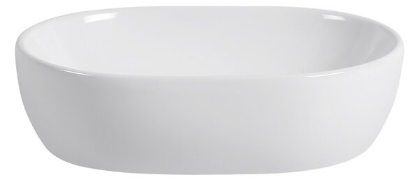 Erga Della, lavoar de blat 475x340x140 mm, alb lucios, ERG-V03-DELLA48-WH