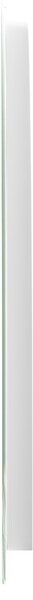 Erga Kori, oglinda LED semicirculara 70x140cm, 2875 lm, 3 culori deschise, ERG-V01-KORI-7014-CL