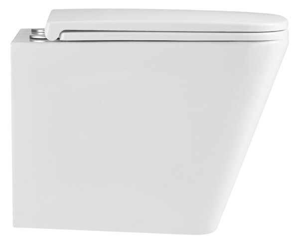Erga Mery+, vas WC suspendat 515x360x360mm, fără rampă Tornado 2 + capac WC cu închidere lentă, alb, ERG-V03-MERY-TO2-WH