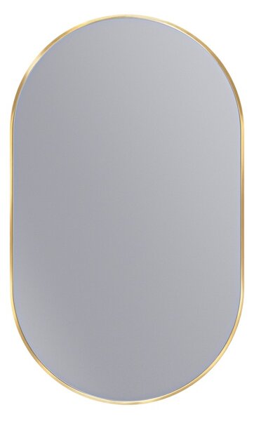 Erga Oval, oglindă ovală 60x100cm, ramă aurie, ERG-V01-OVAL-6010-GD