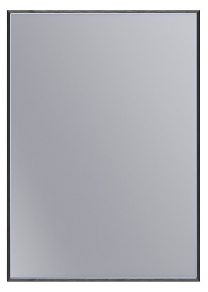 Erga Rectangle, oglindă dreptunghiulară 50x70 cm, ramă neagră, ERG-V01-RECTAGLE-5070-BK