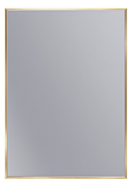 Erga Rectangle, oglindă dreptunghiulară 50x70 cm, ramă aurie, ERG-V01-RECTAGLE-5070-GD