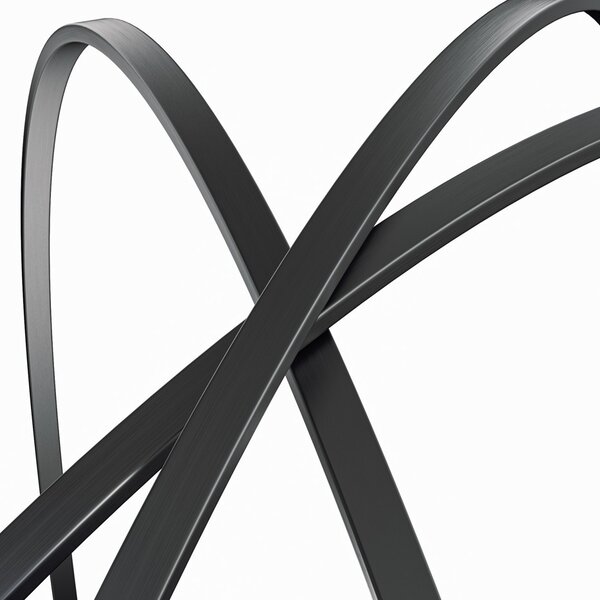 Erga Round, oglindă rotundă 30cm, ramă neagră, ERG-V01-ROUND-3030-BK