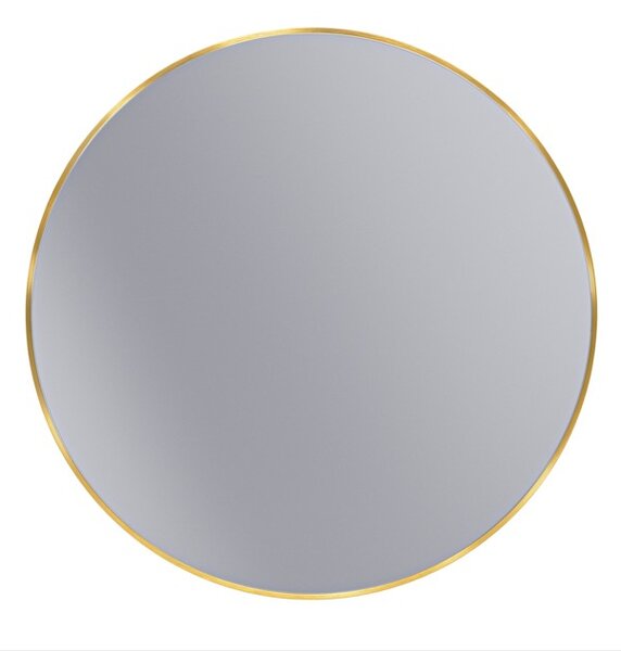 Erga Round, oglindă rotundă 90cm, ramă aurie, ERG-V01-ROUND-9090-GD