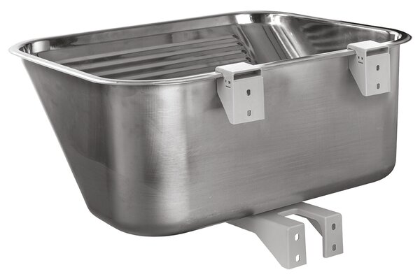 Kuchinox Chios, chiuvetă de bucătărie din oțel inoxidabil 450×550×210 mm, oțel inoxidabil lustruit, LAV-SKN_090T