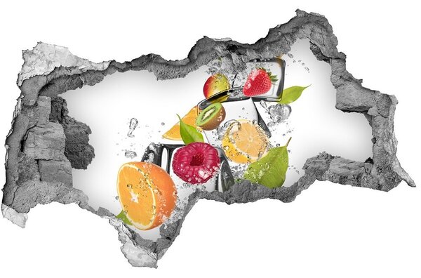 Autocolant autoadeziv gaură Cocktail de fructe cu gheață