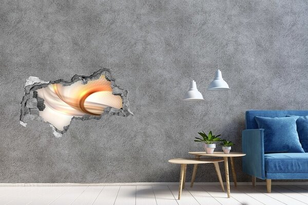 Autocolant 3D gaura cu priveliște Design interior modern