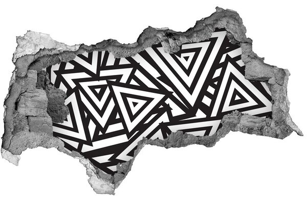 Autocolant autoadeziv gaură Modele geometrice abstracte