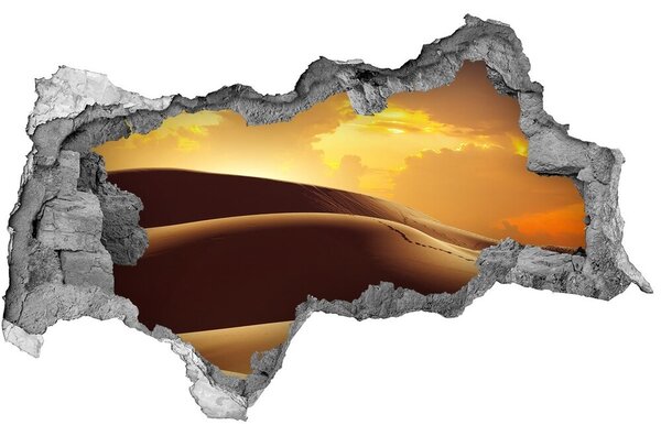 Autocolant gaură 3D cămilă Sahara