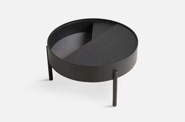 Arc Sofa de masă Ø66 Black Ash - Woud