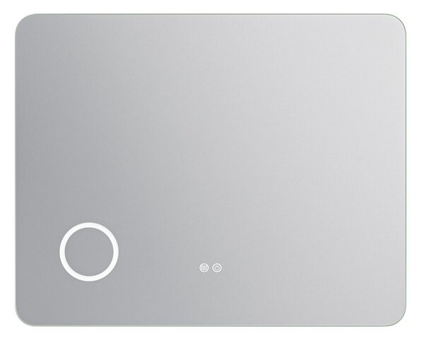 Erga Myra, oglindă LED 100x80 cm cu oglindă cosmetică, mărire 3x, 4114 lm, 3 culori de lumină, iluminare din spate, ERG-V01-MYRA-1080-00