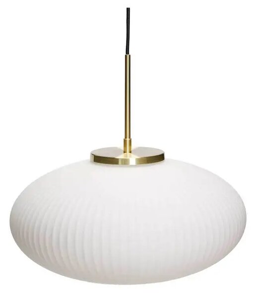 Serene Lustră Pendul Ellipse Alb - Hübsch