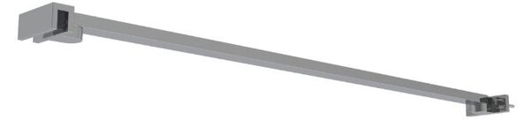 Erga Paris, suport de colț pentru paravane de duș cu grosimea sticlei 6/8/10 mm, lungime 35 cm, cromat, ERG-V02-PARIS-BAR35-CR