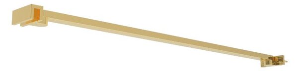 Erga Paris, suport de colț pentru paravane de duș cu grosimea sticlei 6/8/10 mm, lungime 35 cm, auriu strălucitor, ERG-V02-PARIS-BAR35-GD