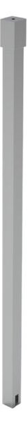 Erga Paris, suport de tavan pentru paravane de duș cu grosimea sticlei de 6(8) mm, lungime 62 cm, cromat, ERG-V02-PARIS-BAR62-CR