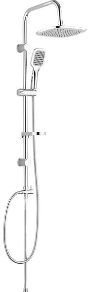Kuchinox BORGO, coloană de duș cu cap de duș fix și manual 100cm, cromat, LAV-PKG_00KX