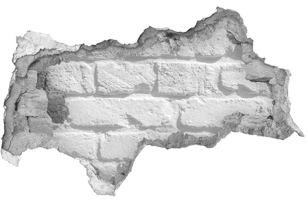 Autocolant autoadeziv gaură zid de cărămidă