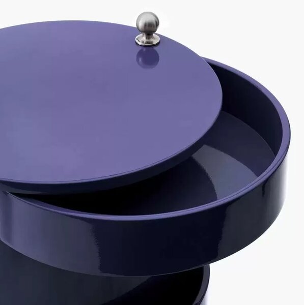Barboy High Gloss Masă Laterală Blue - Verpan