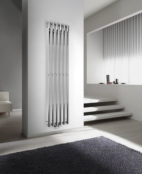 Sapho Sapho, calorifer PILON 270x1800mm, cu 6 cârlige, cromat, IZ130T