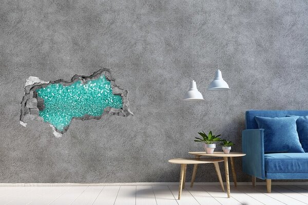 Fototapet 3D gaură în perete Apă minerală într-o gaură din perete