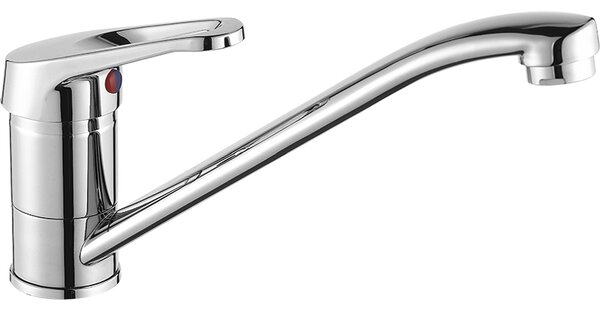Kuchinox Grace, baterie lavoar/chiuvetă cu piedestal, cromat, LAV-BKY_060D