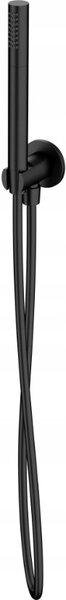 Cersanit Zen, set de baie ascuns cu duș manual, negru mat, S952-041