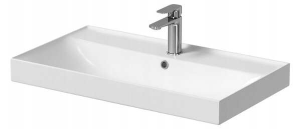 Cersanit Larga, dulap baie cu chiuveta 80x45x65 cm, alb lucios, S801-438