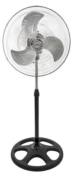Ventilator 3 in 1 ZILAN ZLN3840 - 55W, 45cm, stand/podea/birou, palete metalice