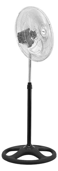 Ventilator 3 in 1 ZILAN ZLN3840 - 55W, 45cm, stand/podea/birou, palete metalice