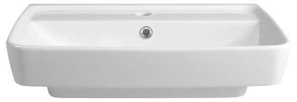 Aqualine Aqualine, chiuveta ceramica DURU 60x40cm, alba, TU0351