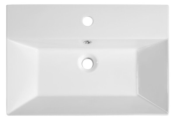 Aqualine Aqualine, Chiuvetă din ceramică 60x42cm, deasupra, 10SF50060