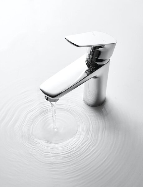 Aqualine Aqualine, baterie LOTTA pentru chiuvetă/cadă, pas 150 mm, crom, LT640