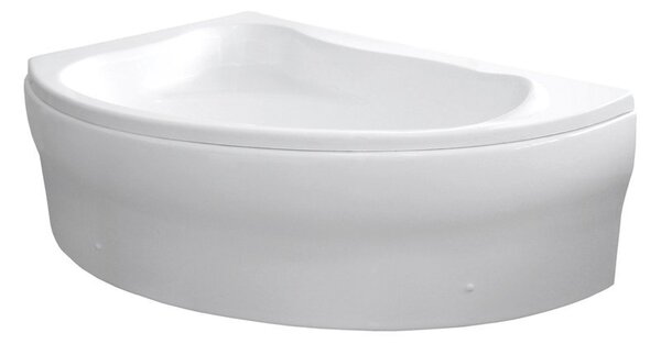 Aqualine Aqualine, cada ORAVA 150x90x38cm fara picioare, stanga, alba, G1590