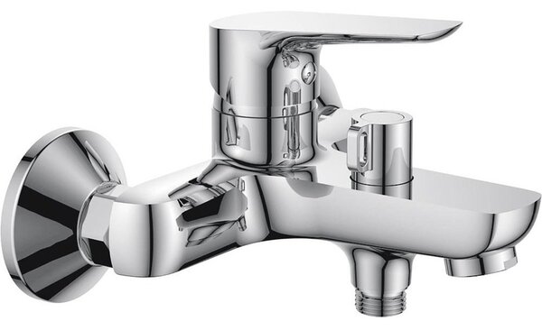 Aqualine Aqualine, LOTTA Baterie de baie de perete, pas 150 mm, crom, LT610