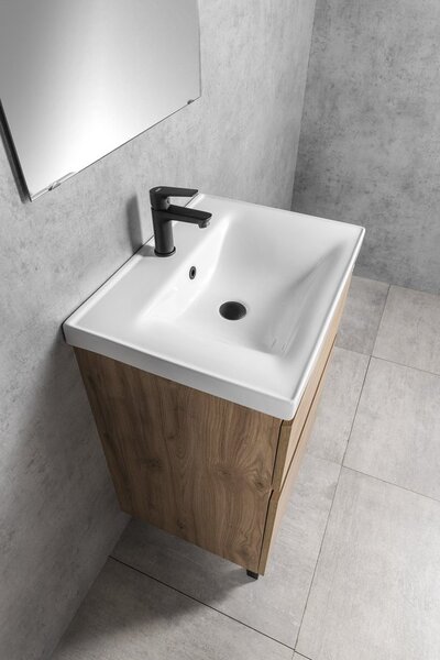 Aqualine Aqualine, chiuveta mobila ceramica SAVA 60 60x46cm, alb, 2060