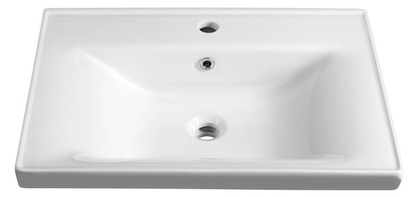 Aqualine Aqualine, chiuveta mobila ceramica SAVA 60 60x46cm, alb, 2060