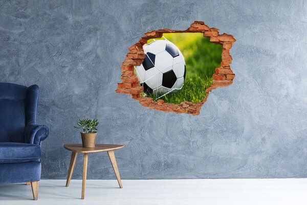 Autocolant autoadeziv gaură Fotbal pe teren