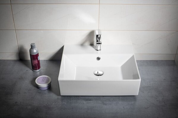 Aqualine Aqualine, Chiuvetă din ceramică SISTEMA 50x42cm, 10SF50051