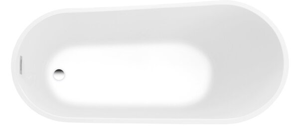 Aqualine Aqualine, cada TISA de sine stătătoare 150x75 cm, albă, E1575