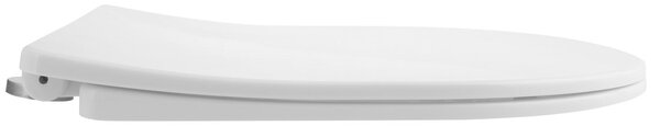 Aqualine Aqualine, scaun WC VERMET, Soft Close, alb, VRS008
