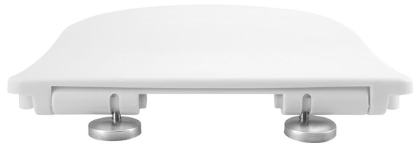 Aqualine Aqualine, scaun WC VERMET, Soft Close, alb, VRS008