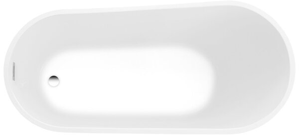 Aqualine Aqualine, cada TISA de sine stătătoare 170x80 cm, albă, E1780