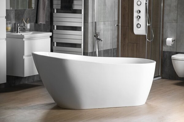 Aqualine Aqualine, cada TISA de sine stătătoare 170x80 cm, albă, E1780