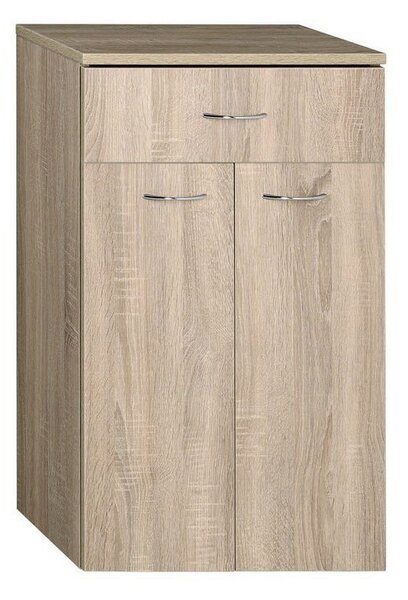 Aqualine Aqualine, dulap bază ZOJA/KERAMIA FRESH cu sertar 50x78x29cm, stejar platină, 50315
