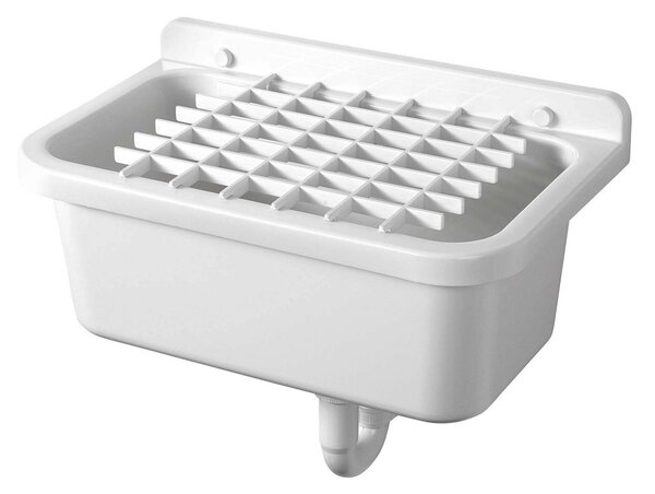 Aqualine Aqualine, Chiuvetă suspendată 55x34cm, plastic, alb, PI5055