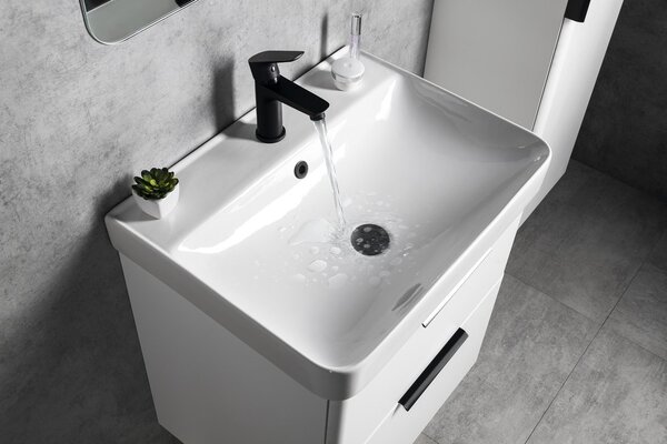 Aqualine Aqualine, chiuveta mobila ceramica ZEN 60x45cm, alb, 3060