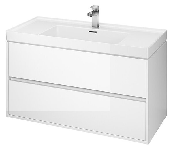 Cersanit - SET B106 dulap Crea + chiuveta Crea 100, Alb, S801-280