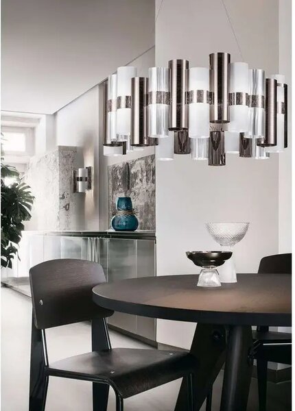 La Lollo Lustră Pendul M Pewter - SLAMP