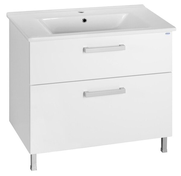 Aqualine Aqualine, chiuveta mobila ZUNO 85 85x45cm, alb, 9085